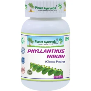 Phyllanthus niruri (Chanca piedra) podporuje činnosti pečene, obličiek a celej vylučovacej sústavy. Používa sa aj na zvýšenie celkovej obranyschopnosti organizmu. V ajurvéde sa považuje jednu z najsilnejších rastlín proti vírusom.