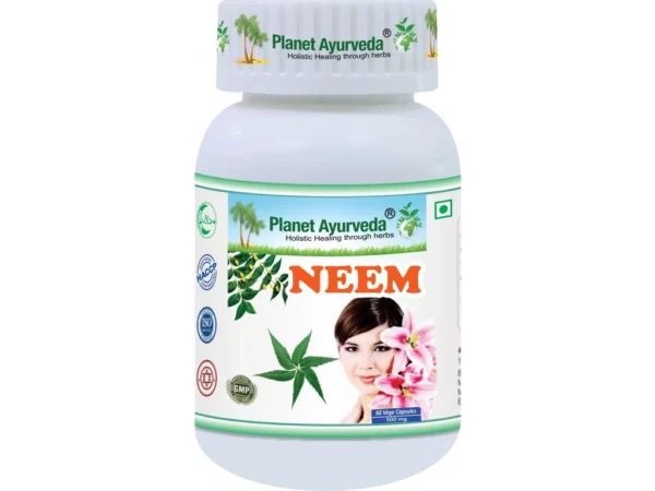 Neem (Azadirachta Indica) je vynikajúca bylina, ktorá sa po stáročia používa v ajurvéde na podporu liečby u chorôb spôsobených nerovnováhou energií Pitta a Kapha. Sú to predovšetkým rôzne kožné, tráviace a zápalové ochorenia. Priaznivo ovplyvňuje obranyschopnosť organizmu pred nežiaducimi mikroorganizmami (baktérie, vírusy, plesne...). V Indii sa používa ako prírodné antibiotikum.