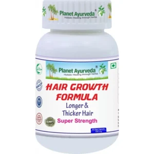 Hair Growth Formula obsahuje starostlivo vybraté ajurvédske byliny na podporu rastu a zvýšenie kvality vlasov. Jej základom sú v Indii tradične používané extrakty z Brahmi a Amalaki pre podporu rastu a zvýšenie hustoty vlasov. Vlasy je potrebné podporiť zvnútra, šampóny nestačia ;-)