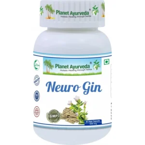 Ajurvédska zmes Neuro Gin obsahuje 2 účinné byliny na podporu nervovej sústavy pri všetkých neurologických ochoreniach.