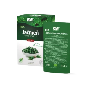 Jačmeň Green Ways v praktických tabletách 100% zelený prášok z vylisovanej a vysušenej čerstvej šťavy mladých lístkov jačmeňa vo forme tabliet.
